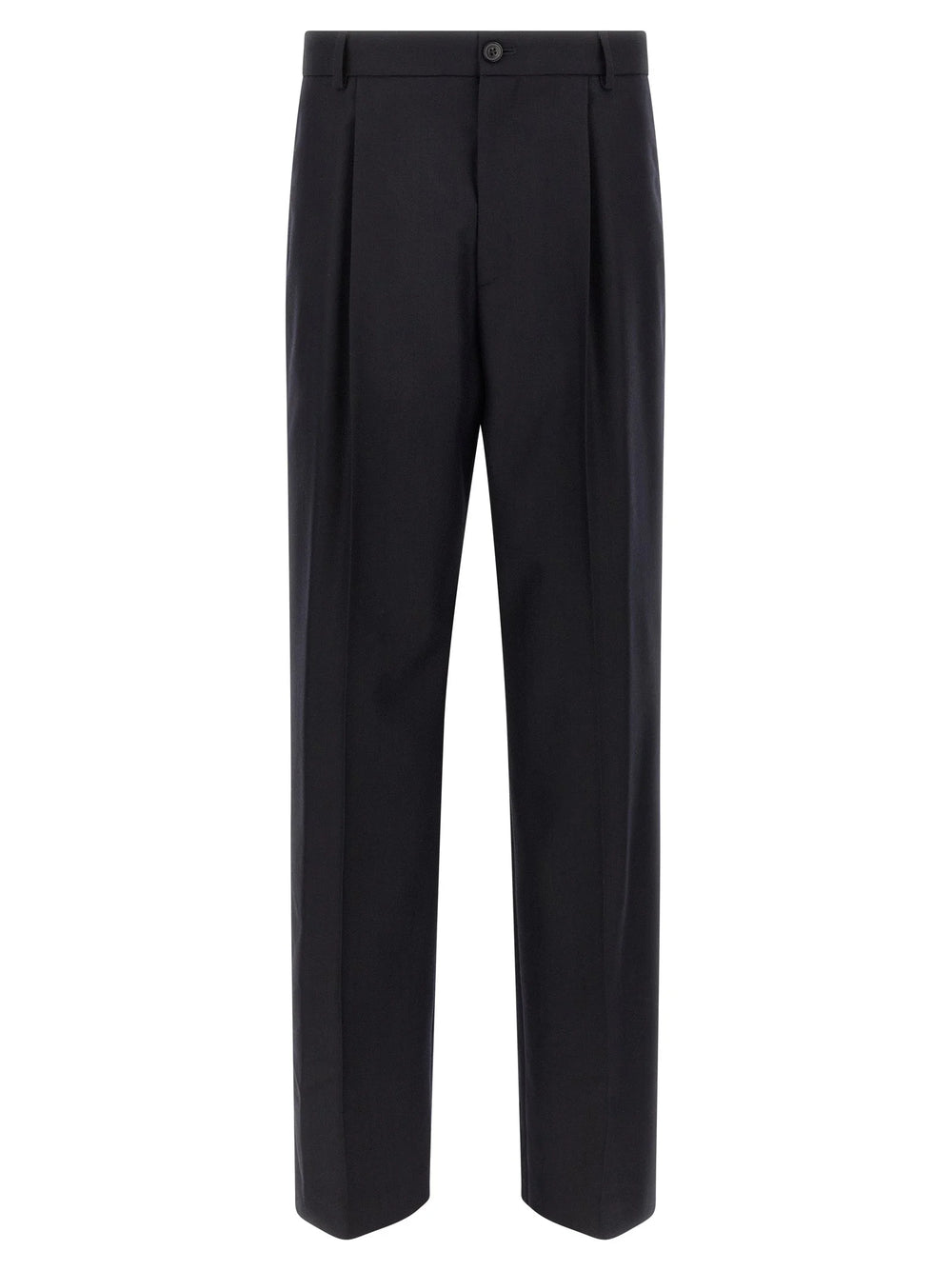 Dries Van Noten Blue Wool Dress Pants - IT50 | L
