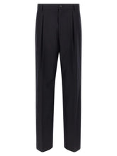 Dries Van Noten Blue Wool Dress Pants - IT50 | L