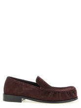 Dries Van Noten Bordeaux Calfskin Slip-On Loafers