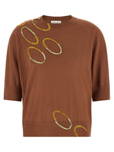 Dries Van Noten Brown Merino Wool Cardigan