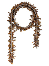 Dries Van Noten Braune Viskose-Kette - Einheitsgröße