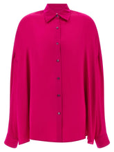 Dries Van Noten Fuchsia Silk Blouse - XS