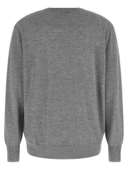 Dries Van Noten Gray Merino Wool Cardigan - XS