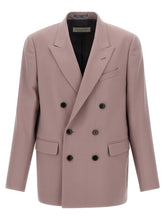 Dries Van Noten Purple Wool Blazer