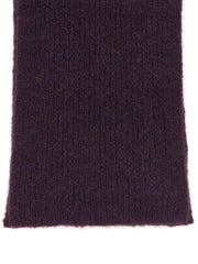 Dries Van Noten Purple Wool Foulard