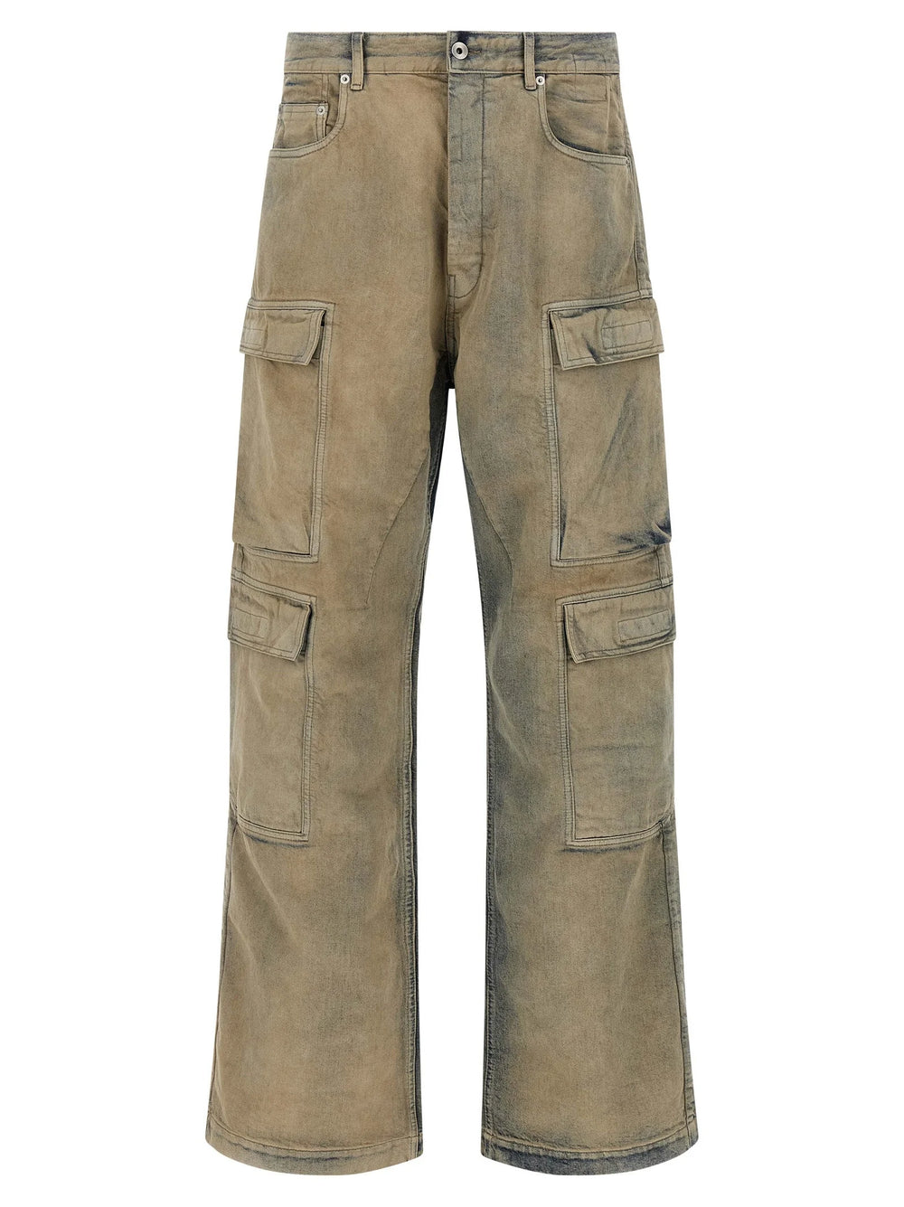 DRKSHDW Beige Cotton Cargo Pants - W32