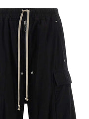 DRKSHDW Black Cotton Cargo Pants