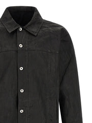 DRKSHDW Black Cotton Denim Jacket