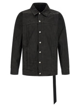 DRKSHDW Black Cotton Denim Jacket