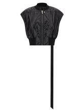 DRKSHDW Black Nylon Sleeveless Jacket