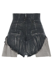 DRKSHDW Brown Cotton Bermuda Shorts - M