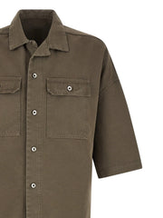 DRKSHDW Gray Cotton Blouse
