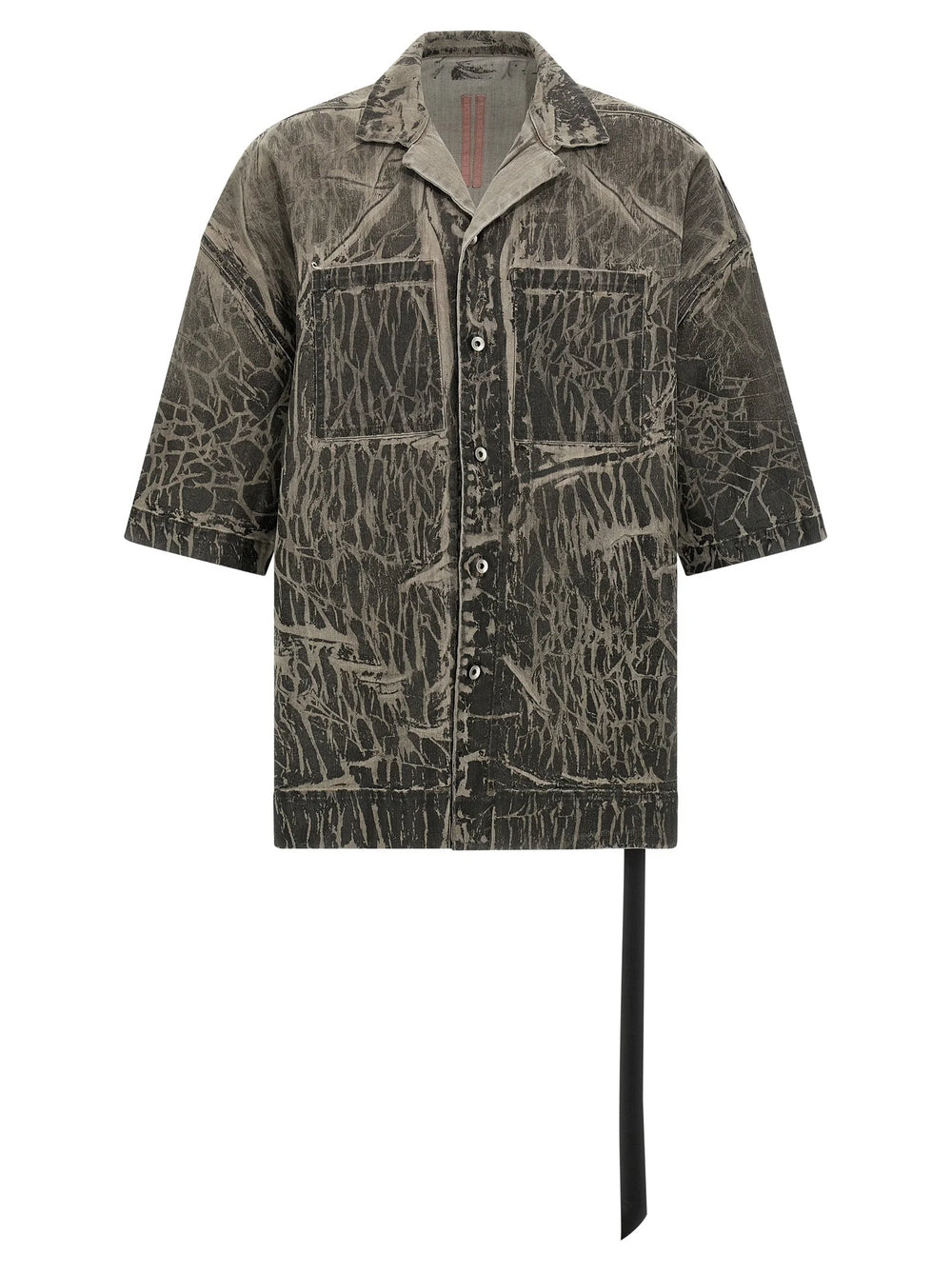 DRKSHDW Gray Cotton Blouse - S