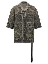 DRKSHDW Gray Cotton Blouse - S