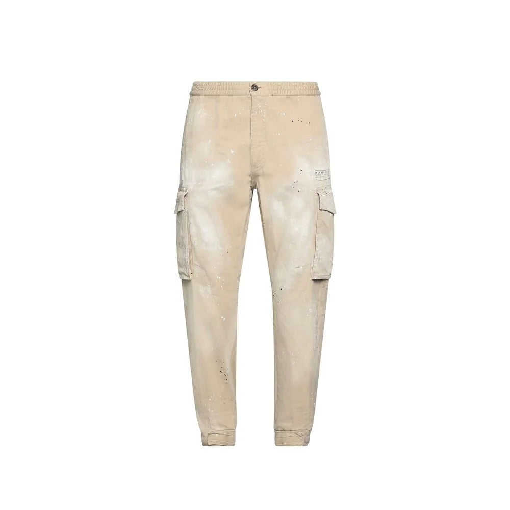Dsquared² Beige Cotton Cargo Pants - IT52 | XL
