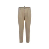 Dsquared² Beige Cotton Chino Pants - IT52 | XL