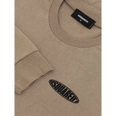 Dsquared² Beige Cotton T-Shirt - M