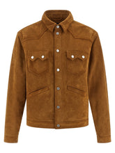 Jacket από μπεζ συνθετικό δέρμα Dsquared²