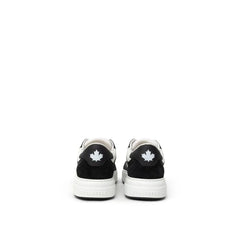 Dsquared² Black And White Leather Sneaker - Sneakers