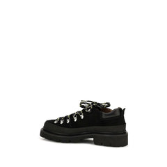 Dsquared² Black Calf Leather Bos Taurus Athletic Sneakers