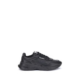 Dsquared² Black Calf Leather Bos Taurus Athletic Sneakers - EU 41 | US 8 - Sneakers