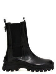 Dsquared² Black Calfskin Ankle Boots