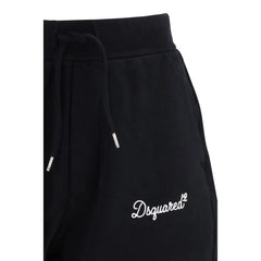 Dsquared² Black Cotton Bermuda Shorts