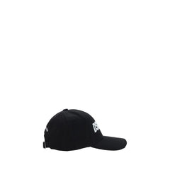 Dsquared² Black Cotton Cap (Baseball Hat) - UNI