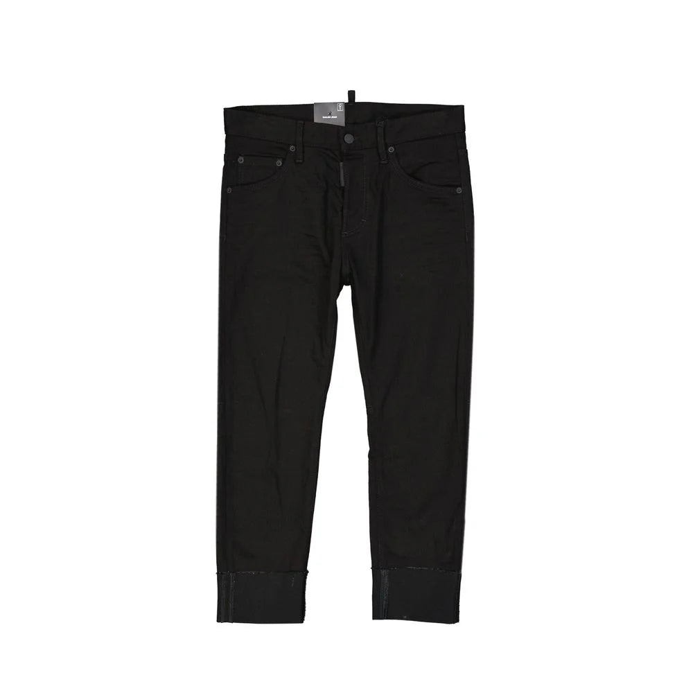 Dsquared² Black Cotton Jeans Denim - 44