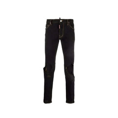 Dsquared² Black Cotton Jeans Denim