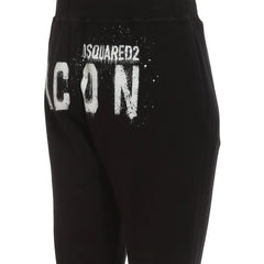 Dsquared² Black Cotton Joggers (Workout Pants) - S