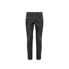 Dsquared² Black Cotton Slim Fit Jeans - 42