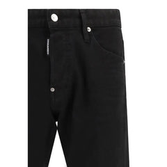 Jean slim en coton noir Dsquared²