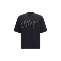 Dsquared² Black Cotton T-Shirt