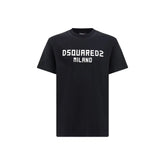 Dsquared² Black Cotton T-Shirt