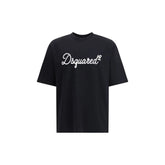 Dsquared² Black Cotton T-Shirt