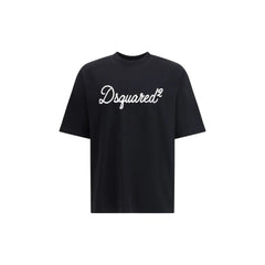 Dsquared² Black Cotton T-Shirt