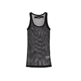 Dsquared² Black Cotton Tank Tops - 38