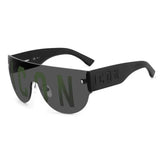 Dsquared² Black Metal Sunglasses - Sunglasses