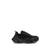 Dsquared² Black Polyester Athletic Sneakers