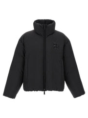 Dsquared² Black Polyester Full-Length Jacket