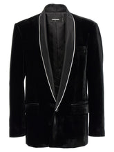 בלייזר ויסקוזה שחור של Dsquared² - IT50 | L