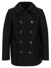 Dsquared² Black Wool Coat