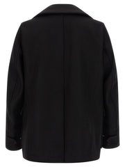 Dsquared² Black Wool Coat