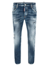 Dsquared² Blue Cotton Boyfriend Jeans - IT52 | XL
