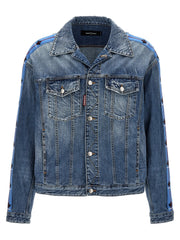 Dsquared² Blue Cotton Denim Jacket - IT50 | L