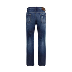 τζιν Dsquared² μπλε βαμβακιού denim