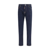 Dsquared² Blue Cotton Jeans Denim