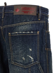Dsquared² Blue Cotton Jeans Denim - IT52 | XL