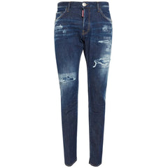 Dsquared² Blue Cotton Men Jeans - Jeans